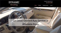 Desktop Screenshot of dynamicdetailingtc.com